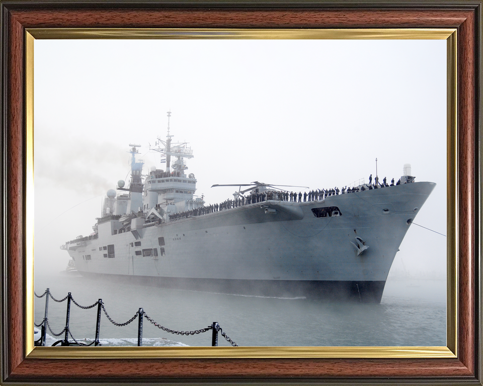 HMS Ark Royal R07 Invincible Class Aircraft Carrier December 2010 Final Entry