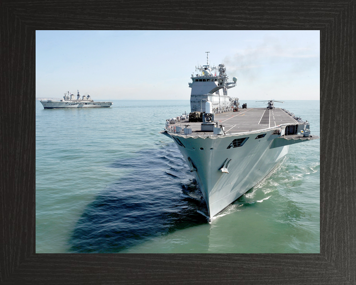 HMS Ocean L12 Landing Platform Helicopter July 2014 Handover