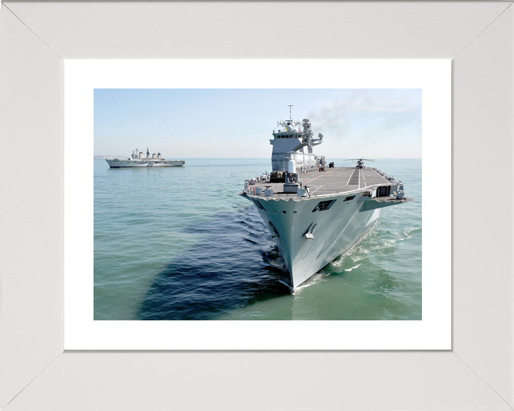 HMS Ocean L12 Landing Platform Helicopter July 2014 Handover