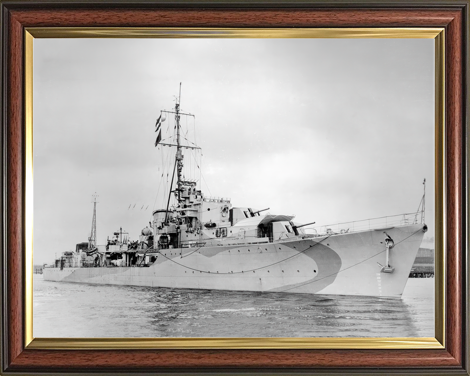 HMS Saumarez G12 S Class Destroyer 1943