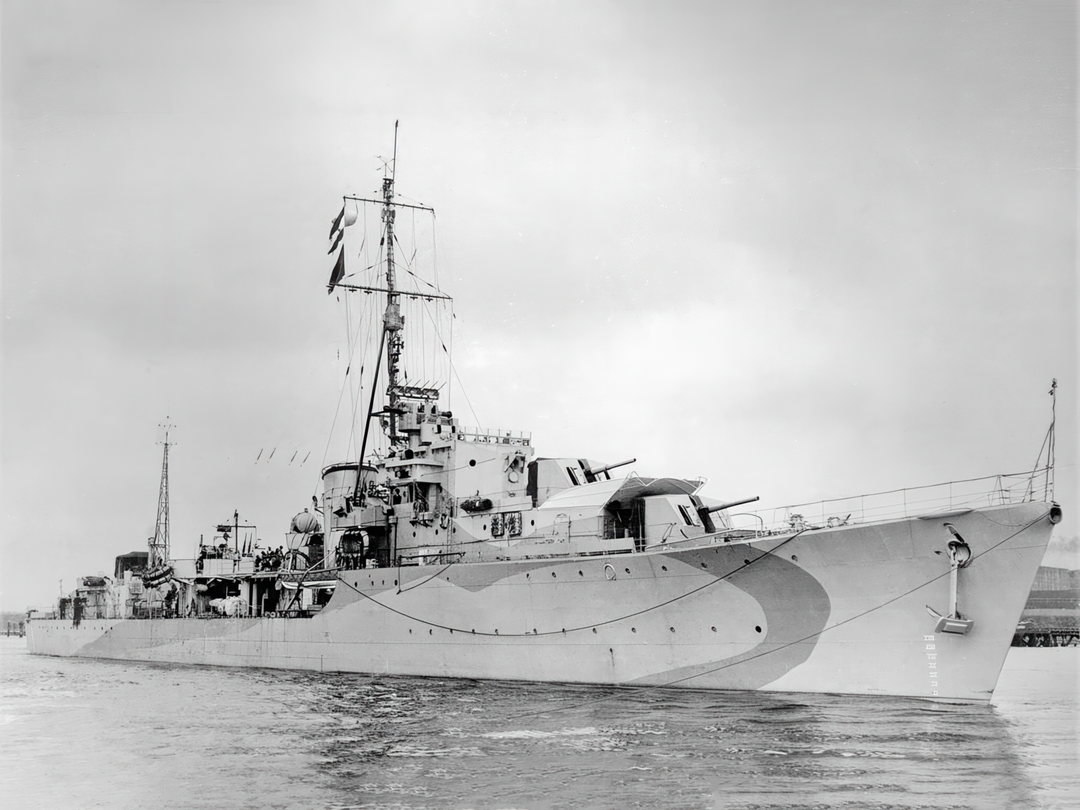 HMS Saumarez G12 S Class Destroyer 1943