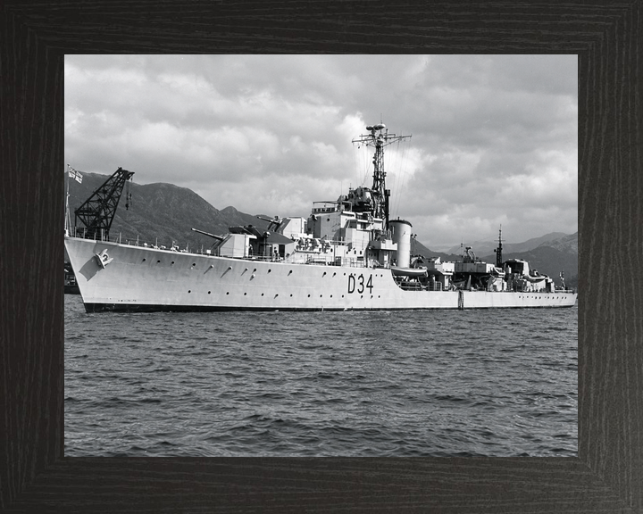 HMS Cockade D34 C Class Destroyer July 1950