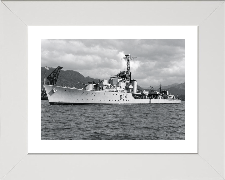 HMS Cockade D34 C Class Destroyer July 1950