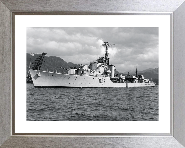 HMS Cockade D34 C Class Destroyer July 1950