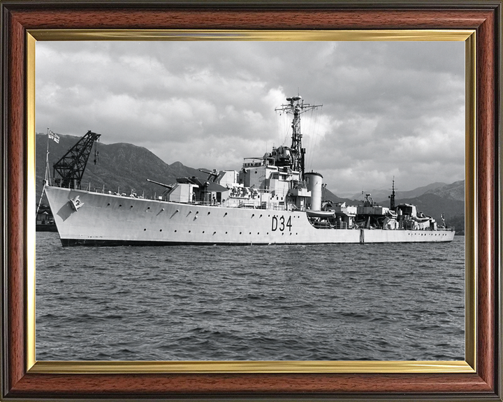 HMS Cockade D34 C Class Destroyer July 1950