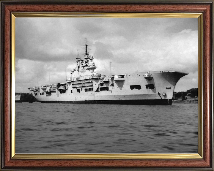 HMS Unicorn I72 Aircraft Repair Ship Starboard Side Photo Print - Posters, Prints, & Visual Artwork - by Hampshire Prints (image 9 of 9)