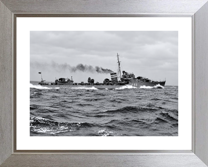 HMS Janus F53 J Class Destroyer August 1939 Sea Trials