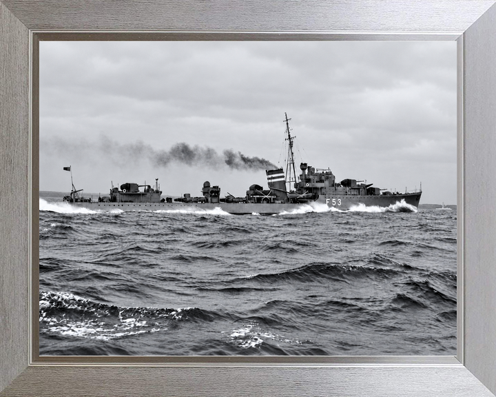 HMS Janus F53 J Class Destroyer August 1939 Sea Trials