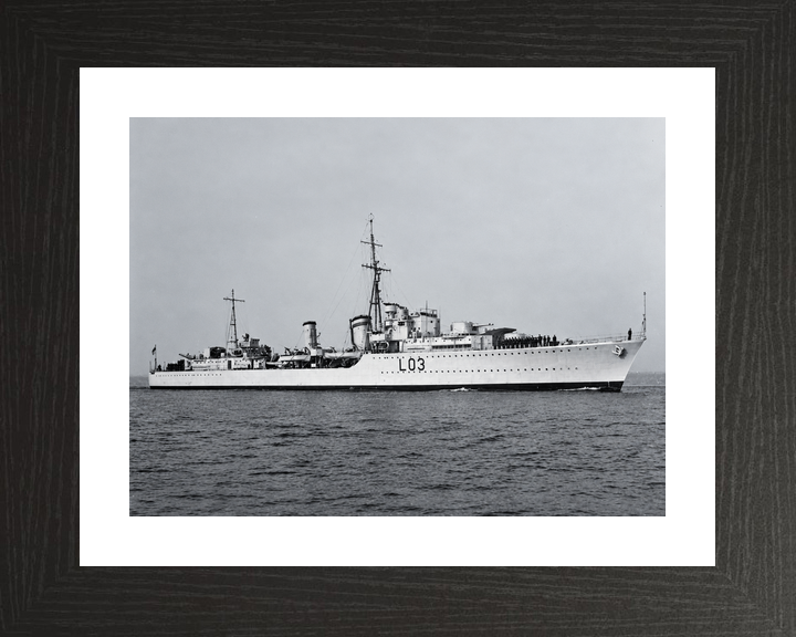 HMS Cossack L03 Tribal Class Destroyer 1938