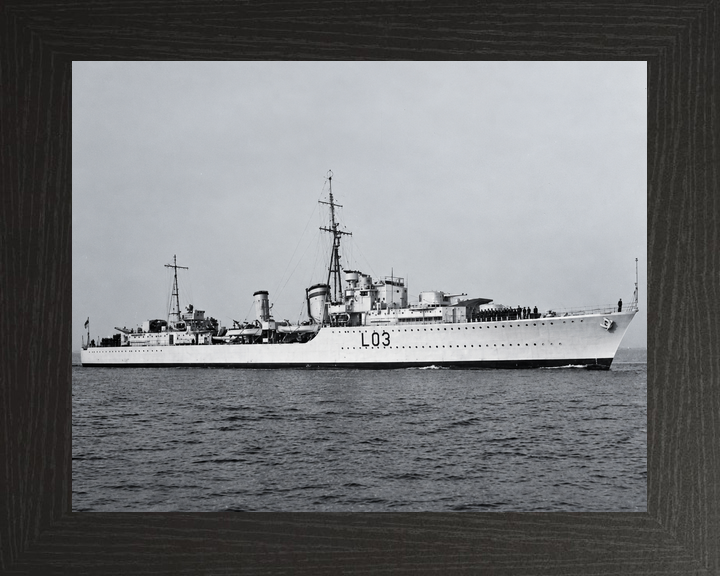 HMS Cossack L03 Tribal Class Destroyer 1938