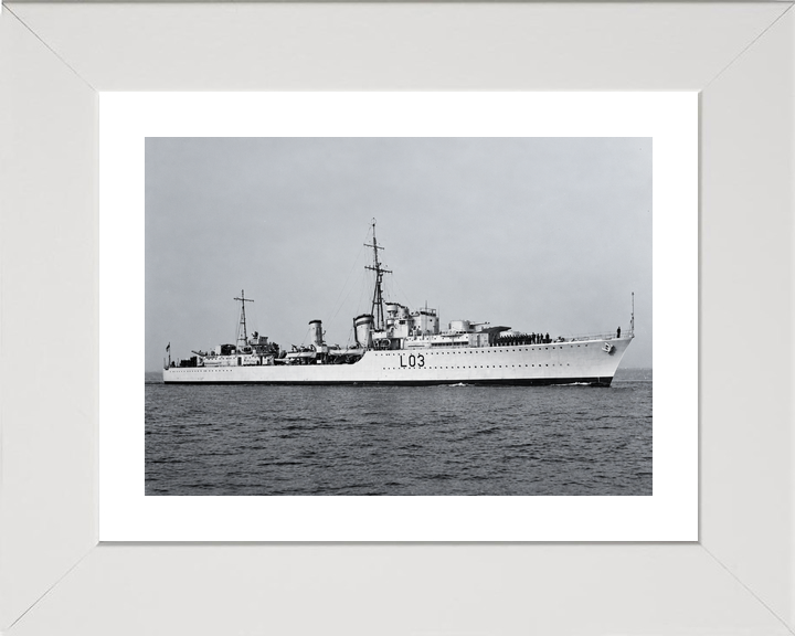 HMS Cossack L03 Tribal Class Destroyer 1938