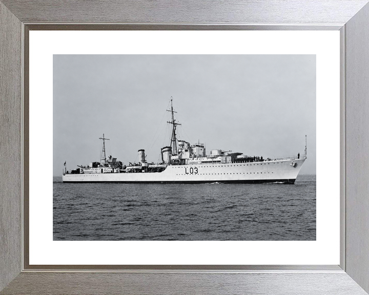 HMS Cossack L03 Tribal Class Destroyer 1938