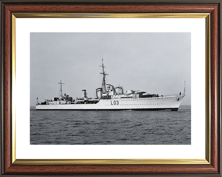 HMS Cossack L03 Tribal Class Destroyer 1938