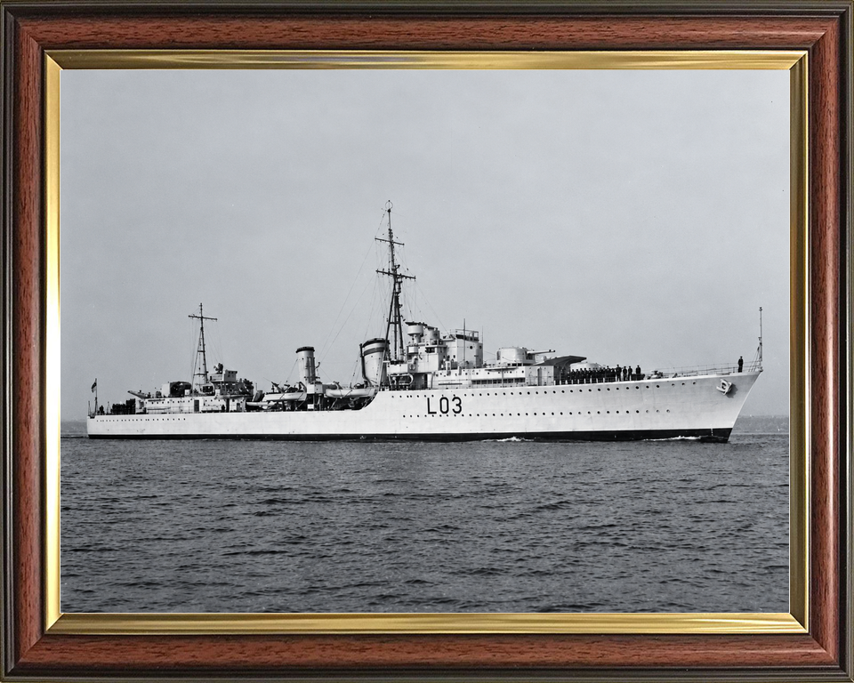 HMS Cossack L03 Tribal Class Destroyer 1938