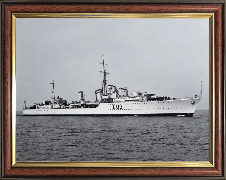 HMS Cossack L03 Tribal Class Destroyer 1938