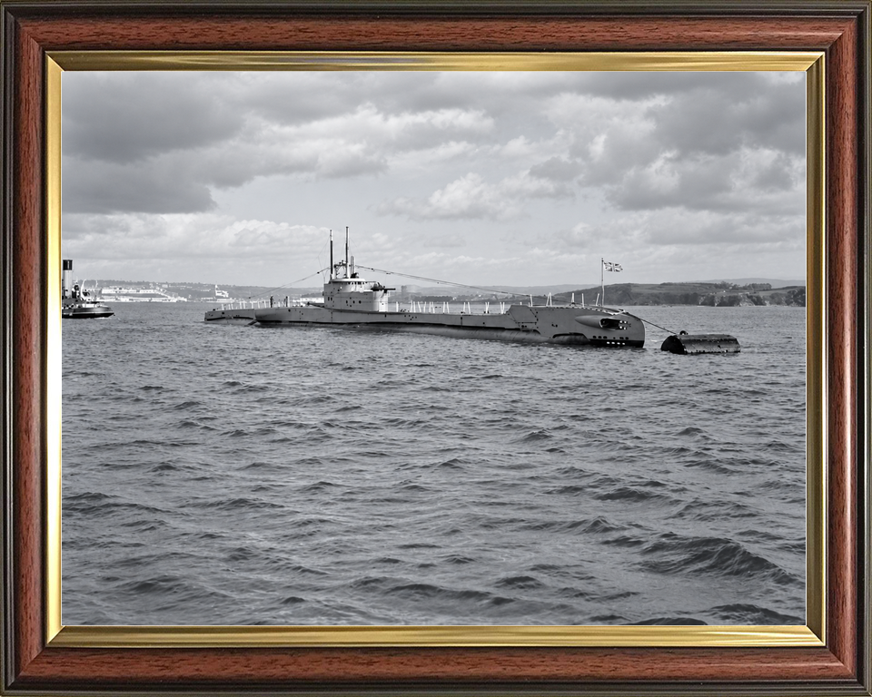 HMS Tantalus P318 T Class Submarine August 1948
