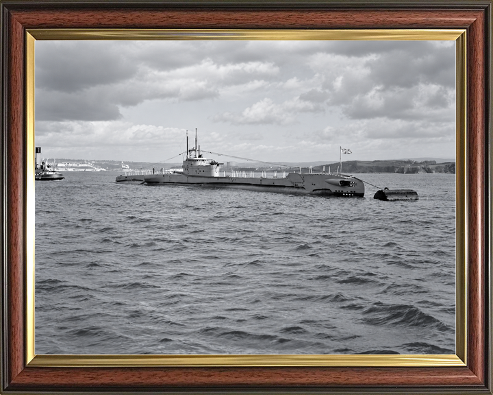 HMS Tantalus P318 T Class Submarine August 1948