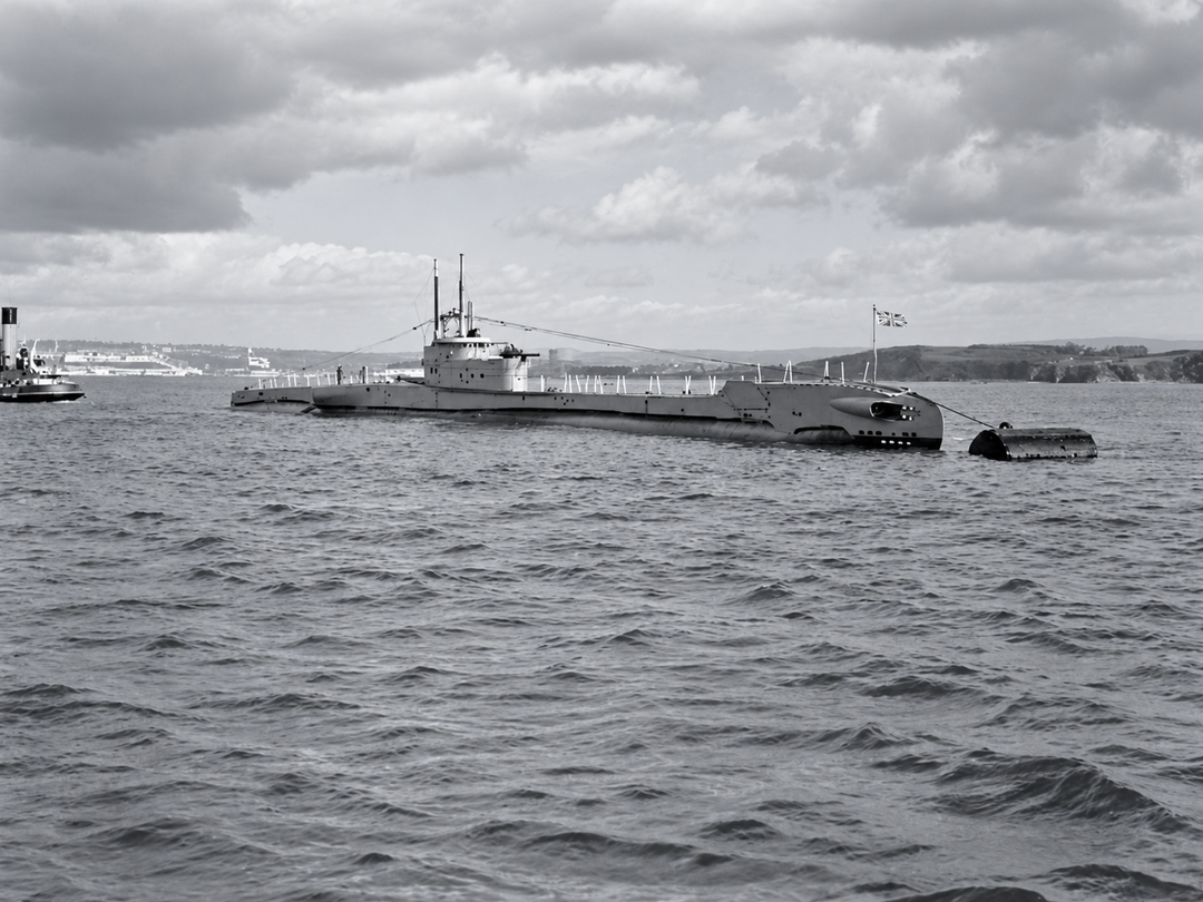 HMS Tantalus P318 T Class Submarine August 1948