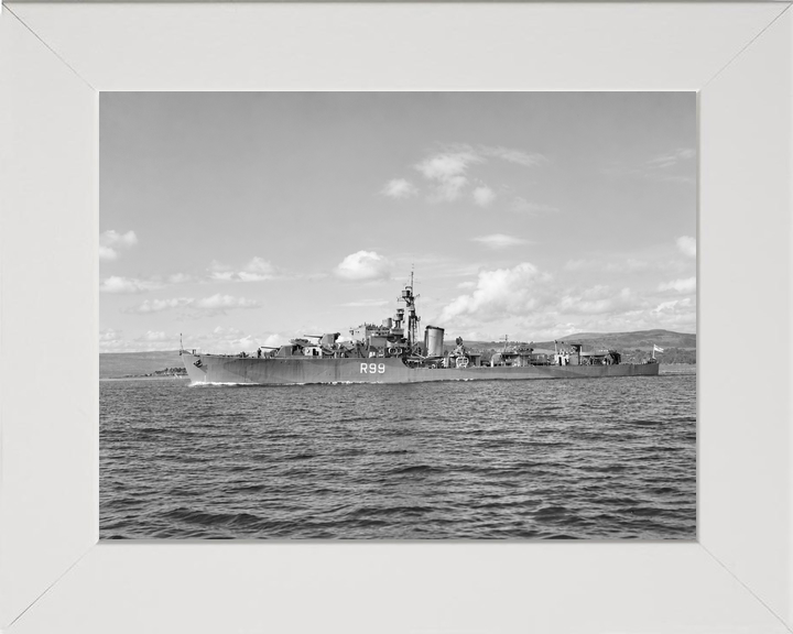 HMS Urchin R99 U Class Destroyer September 1943