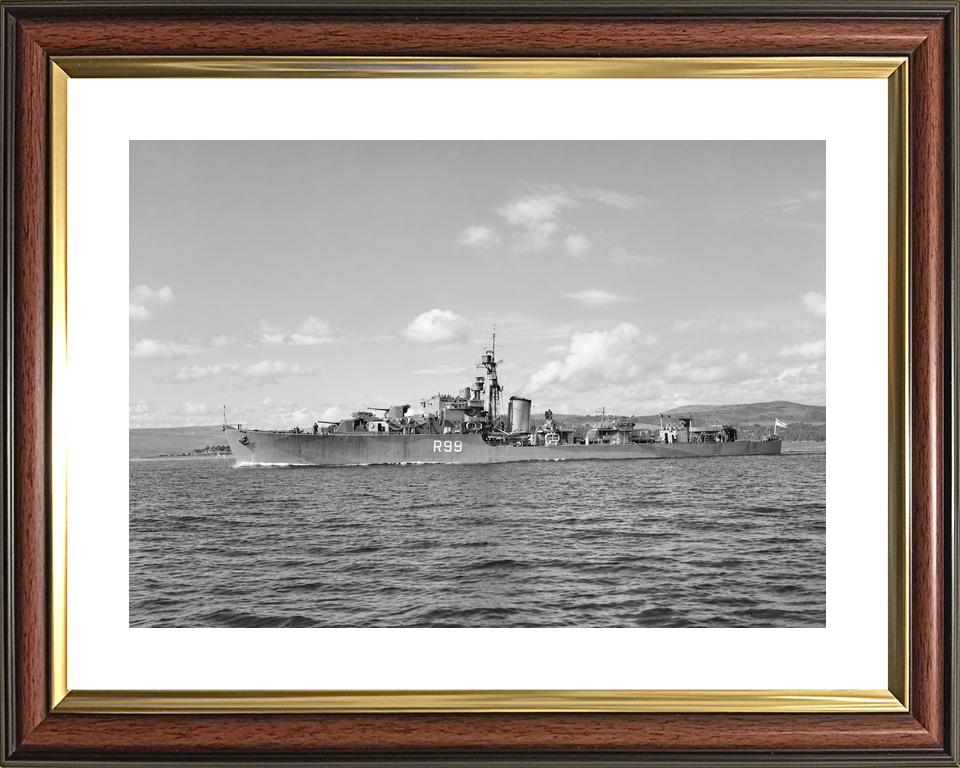 HMS Urchin R99 U Class Destroyer September 1943