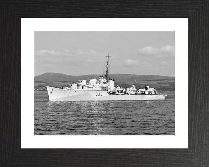 HMS Obdurate G39 O Class Destroyer August 1942