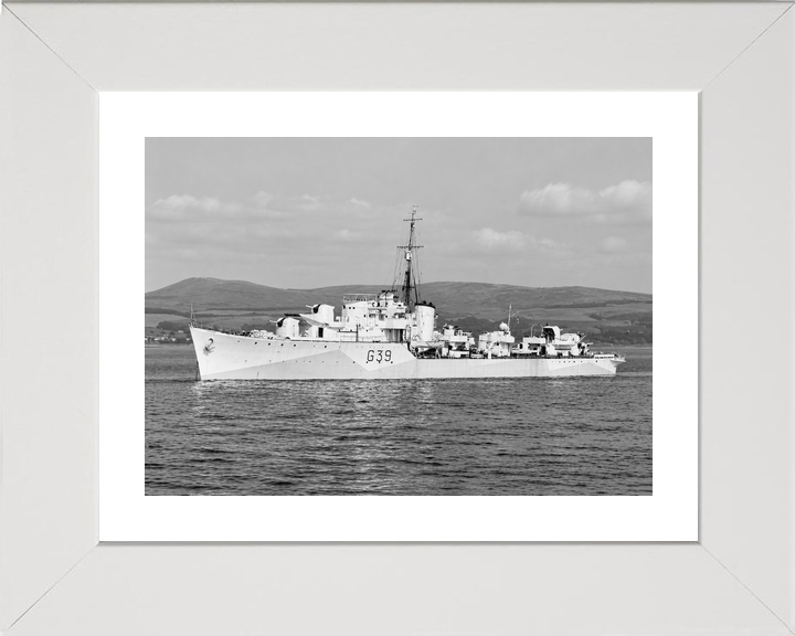 HMS Obdurate G39 O Class Destroyer August 1942