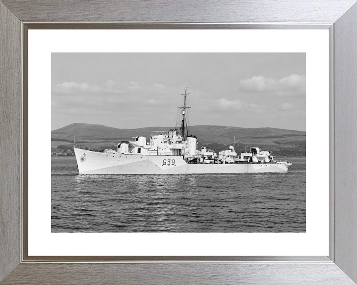 HMS Obdurate G39 O Class Destroyer August 1942