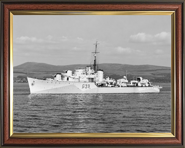 HMS Obdurate G39 O Class Destroyer August 1942