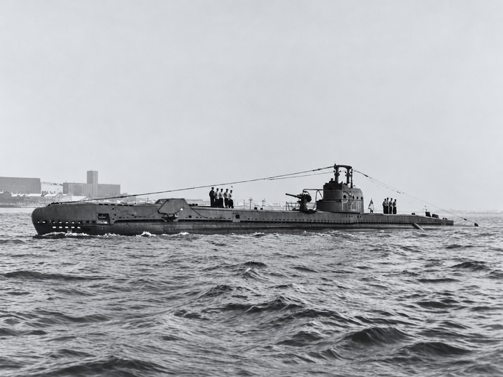 HMS Safari P211 S Class Submarine March 1942