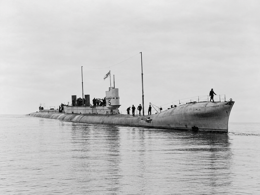 HMS K15 K Class Submarine 1918 to 1921