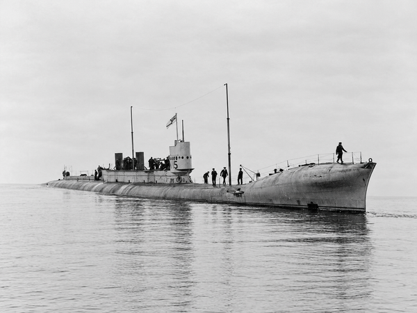 HMS K15 K Class Submarine 1918 to 1921