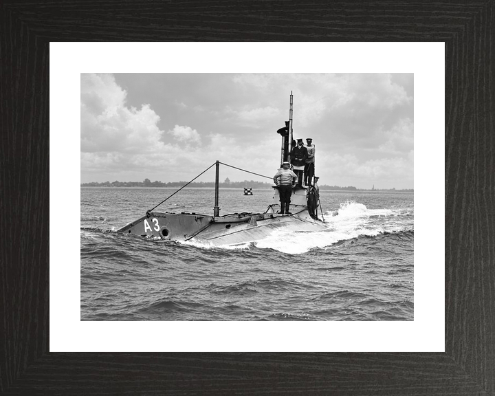 HMS A3 A Class Submarine 1903 to 1912