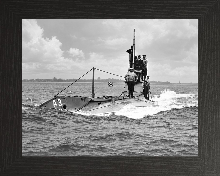 HMS A3 A Class Submarine 1903 to 1912