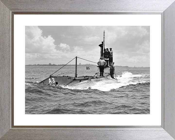 HMS A3 A Class Submarine 1903 to 1912