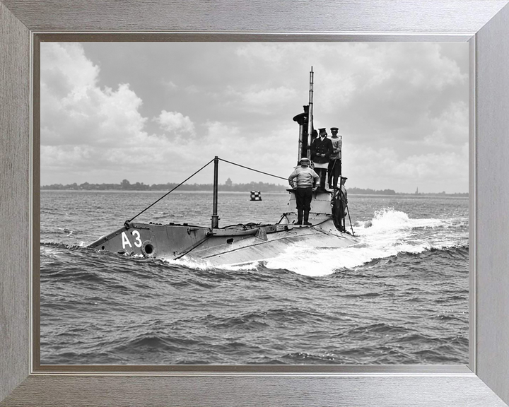 HMS A3 A Class Submarine 1903 to 1912