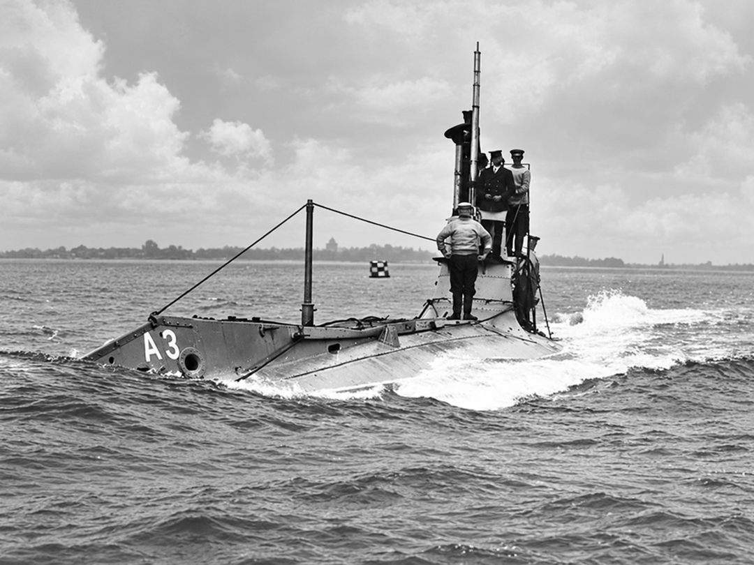 HMS A3 A Class Submarine 1903 to 1912