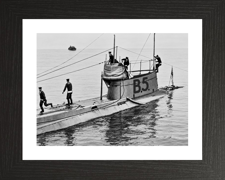 HMS B5 B Class Submarine 1906 to 1921