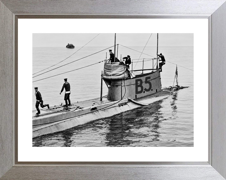 HMS B5 B Class Submarine 1906 to 1921