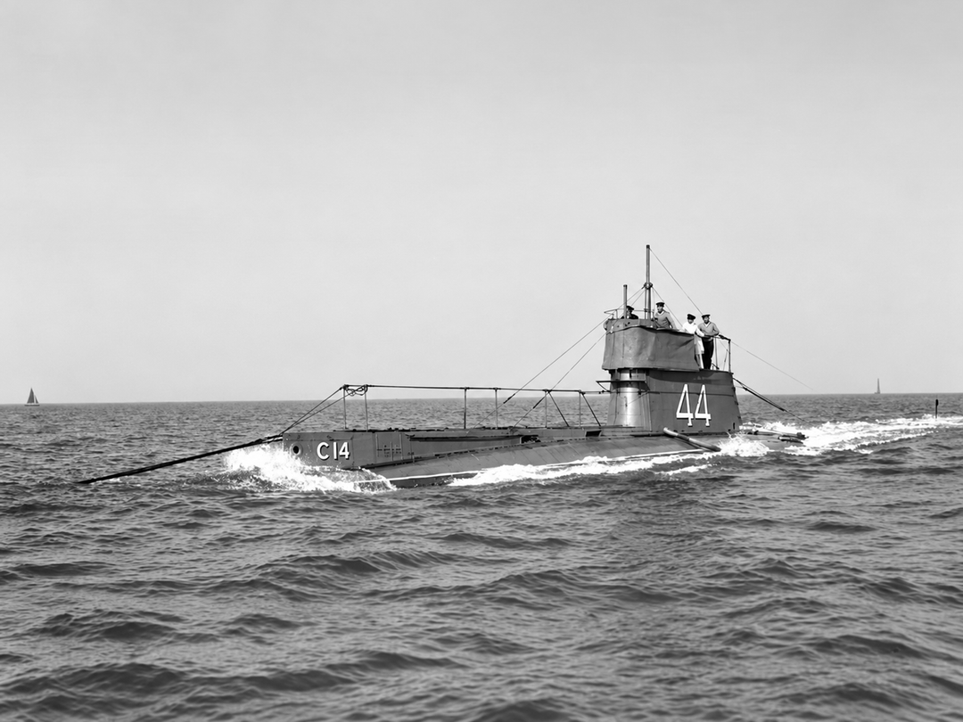 HMS C14 C Class Submarine 1908 to 1918