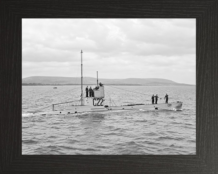 HMS C22 C Class Submarine 1909 to 1919