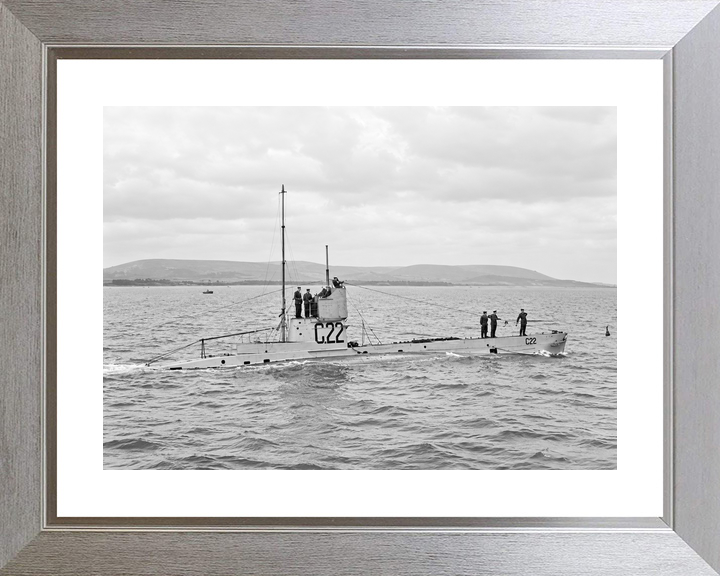 HMS C22 C Class Submarine 1909 to 1919