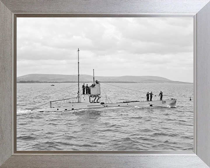 HMS C22 C Class Submarine 1909 to 1919
