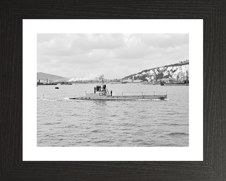 HMS C34 C Class Submarine 1910 to 1917