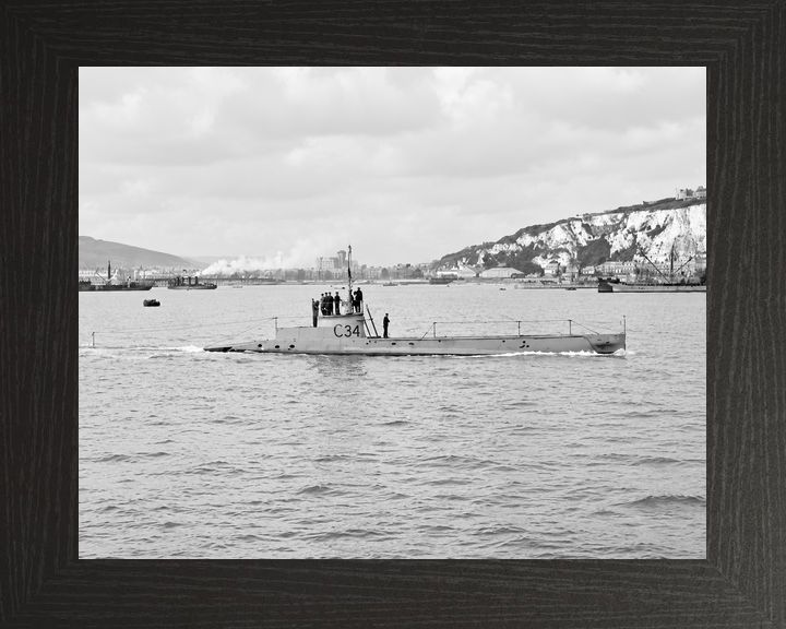 HMS C34 C Class Submarine 1910 to 1917