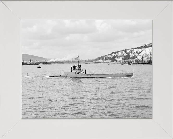 HMS C34 C Class Submarine 1910 to 1917
