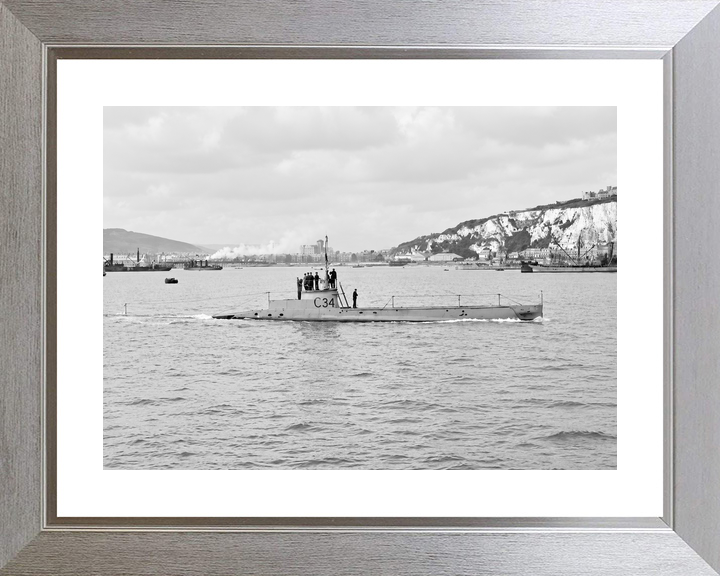 HMS C34 C Class Submarine 1910 to 1917