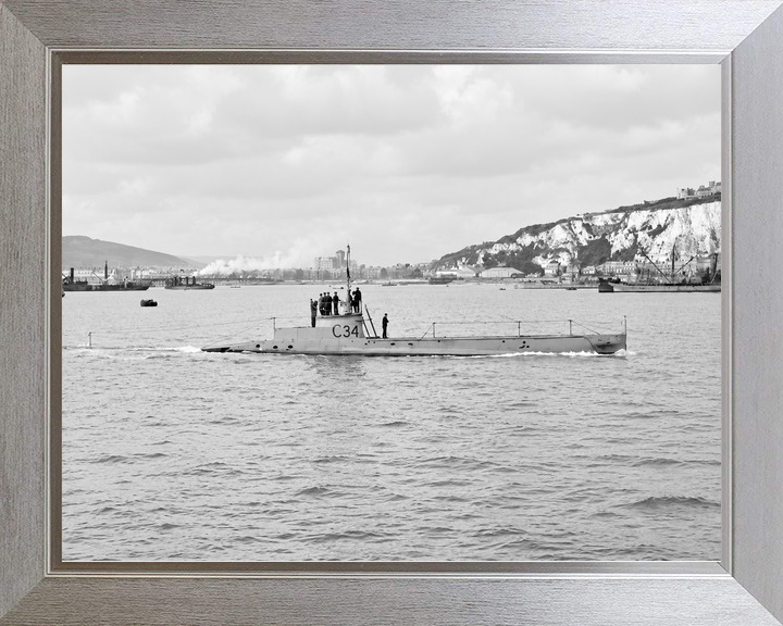 HMS C34 C Class Submarine 1910 to 1917