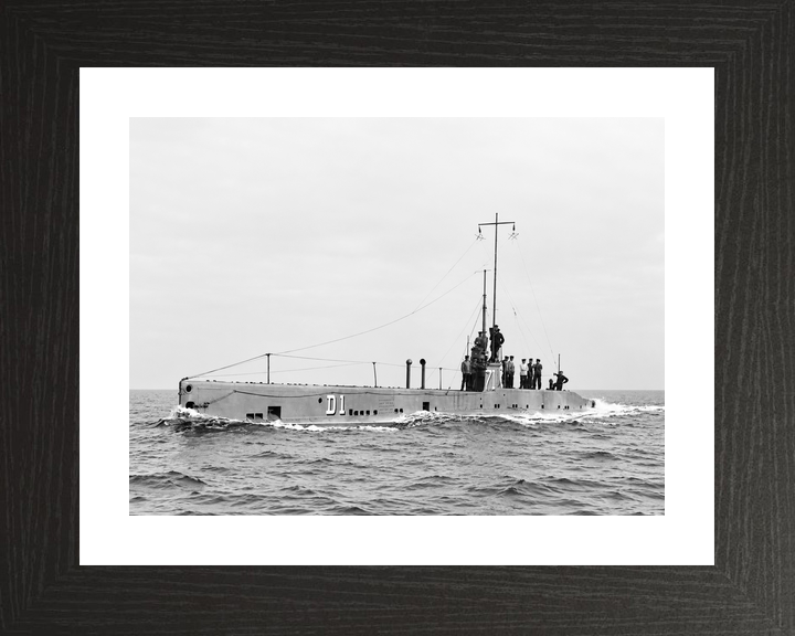 HMS D1 D Class Submarine 1908 to 1910