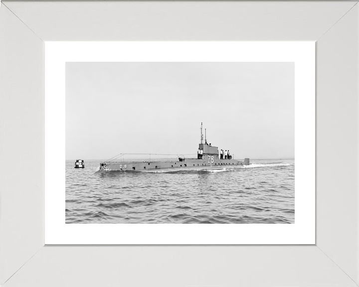 HMS D8 D Class Submarine 1912 to 1918
