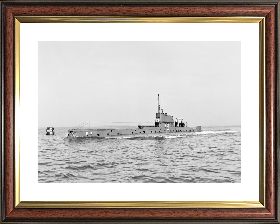 HMS D8 D Class Submarine 1912 to 1918